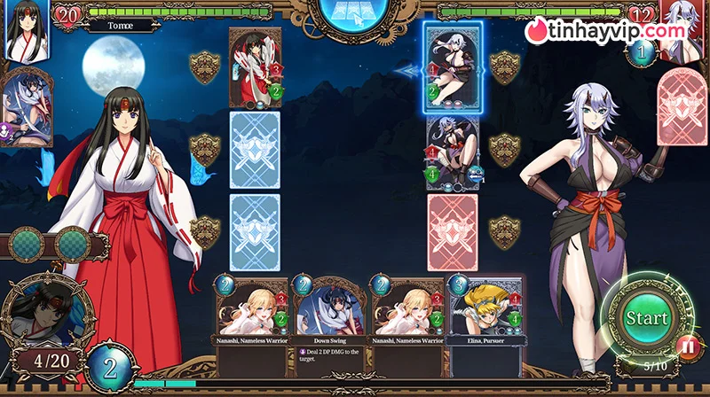 Queen's Blade Re:Build - Game 18 anime 2026 kết hợp thẻ bài và phá giáp