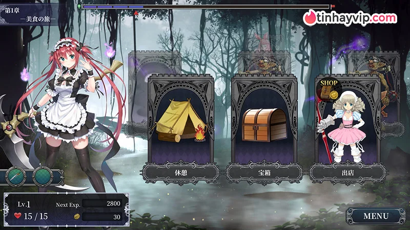 Queen's Blade Re:Build - Game 18 anime 2026 kết hợp thẻ bài và phá giáp