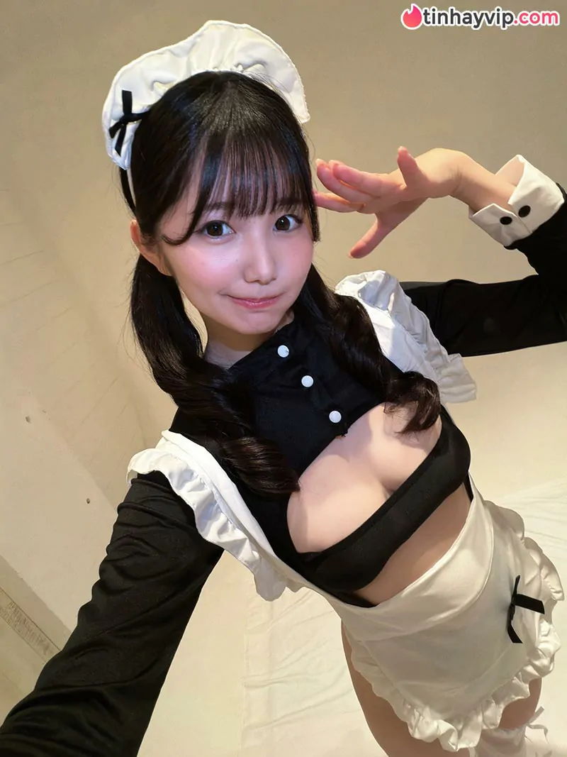 Sana Mashiro hóa cô nàng hầu gái quyến rũ khiến netizen ráo riết săn lùng