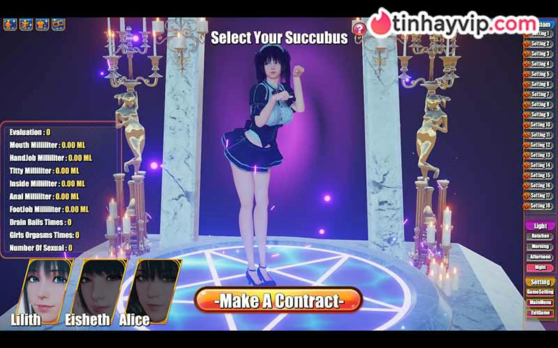 Succubus Cafe đánh giá quán cà phê quỷ mộng mị 18+