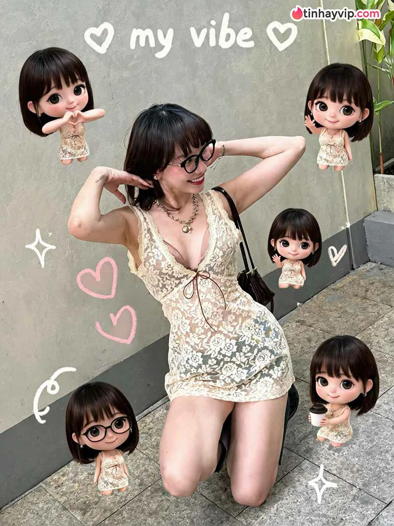 Tóc Tiên diện đầm ren xuyên thấu trong loạt ảnh mới