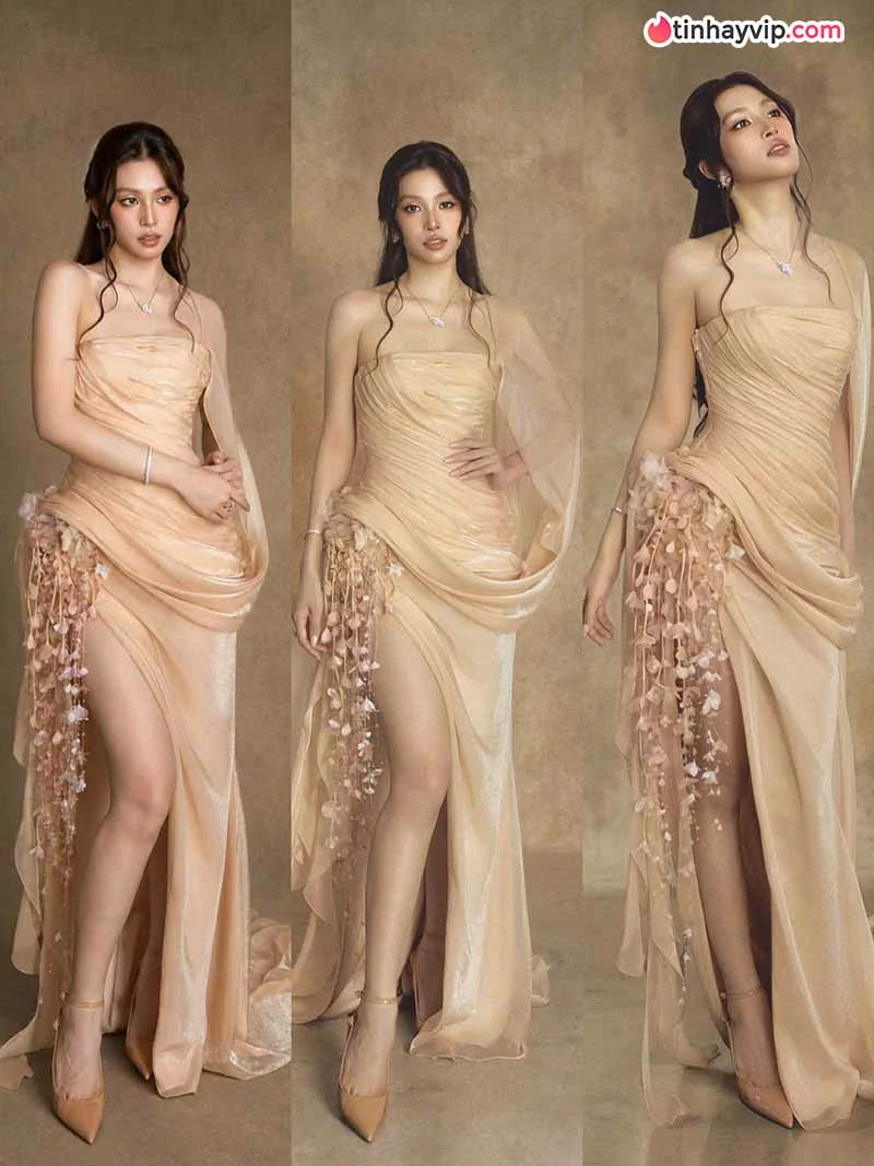 Trần Tiểu Vy khoe nét dịu dàng trong bộ ảnh thời trang mới