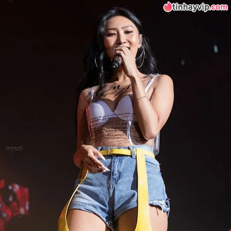 Hwasa gây tranh cãi gay gắt khi lộ đồ lót ren trên sân khấu Rock in Rio 2026