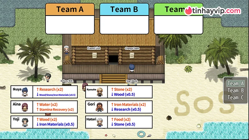 Island NTR Survival - Game 18 bị cắm sừng trên đảo hoang