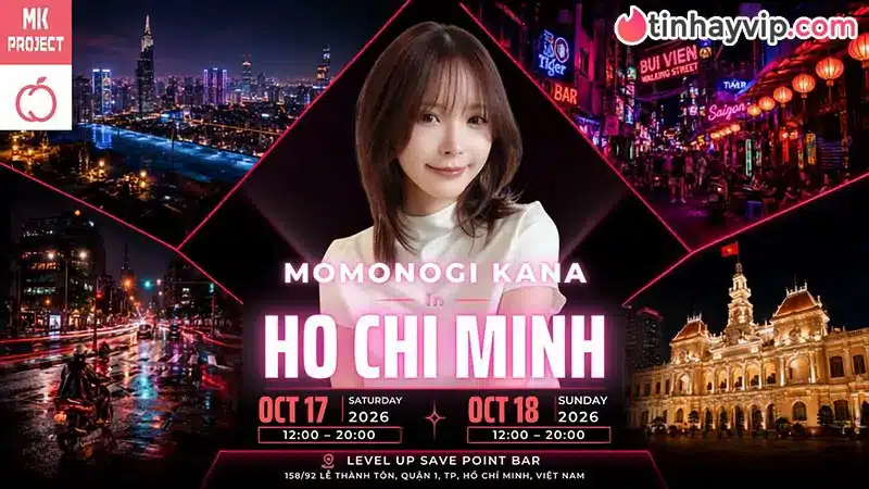 Kana Momonogi xác nhận tổ chức sự kiện gặp mặt người hâm mộ tại TP.HCM