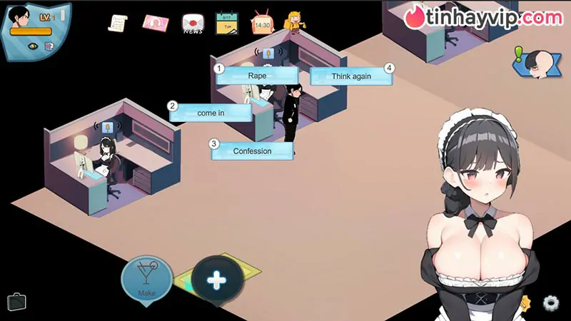 Top 5 game hầu gái 18+ bốc lửa - Khi các master được dàn mỹ nhân chăm sóc từ A-Z