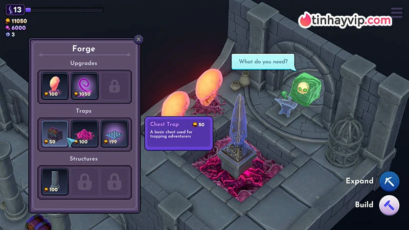 Mimic in the Dungeon - Game 18+ xây dựng hầm ngục