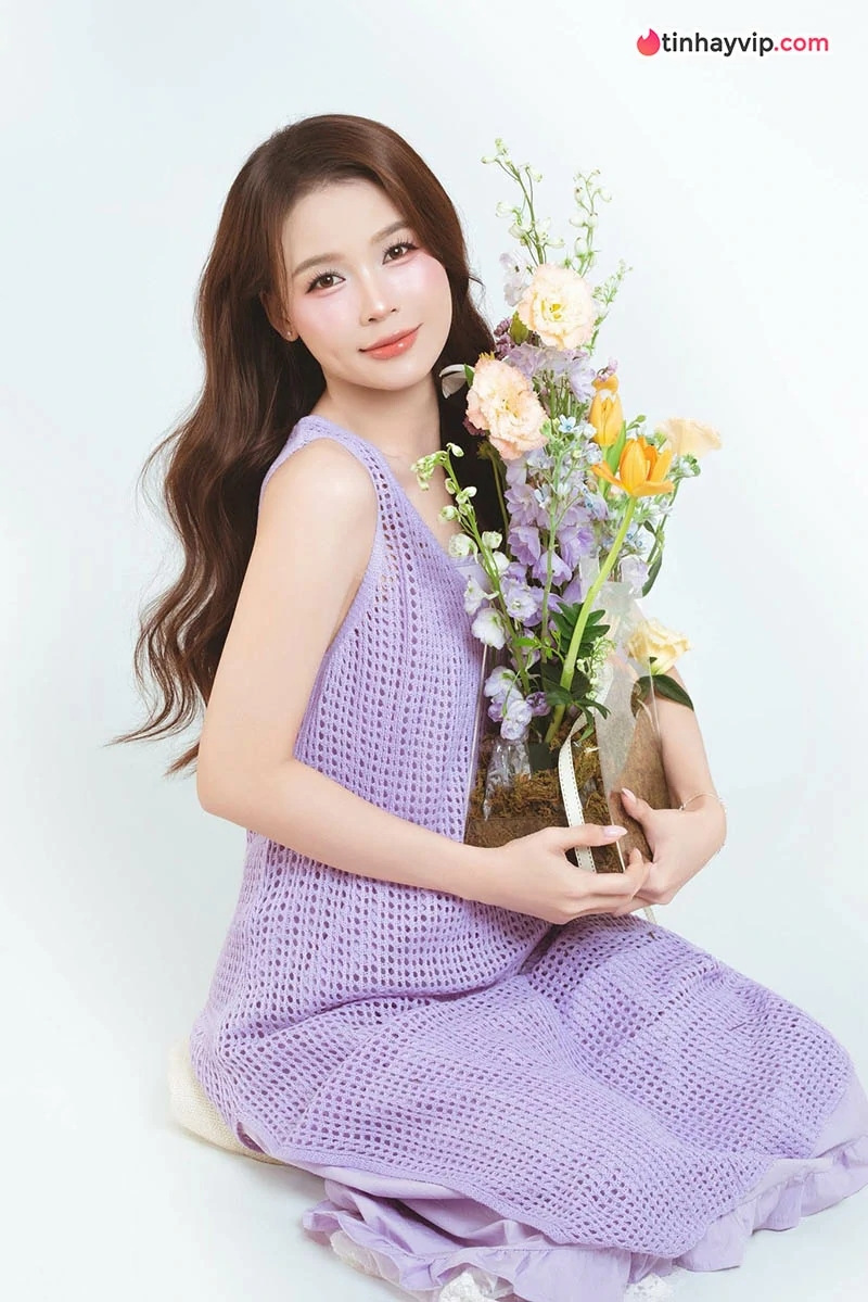 Nguyễn Hà My khoe bộ ảnh mới với nhan sắc ngọt ngào