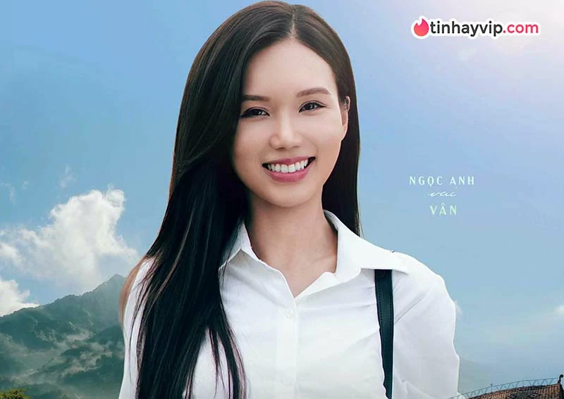 Phạm Ngọc Anh khoe sắc trong đầm đỏ mang nét Á Đông