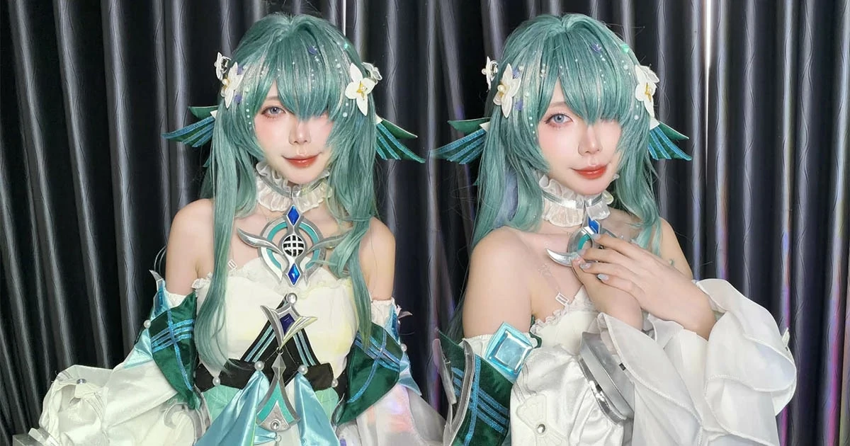 Remind Nè cosplay tiên cá Vodyanitsa quyến rũ hớp hồn fan