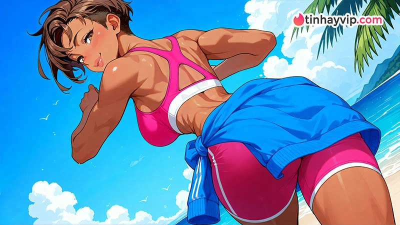 Squirt Game - Game 18+ 2D lấy bối cảnh show thực tế